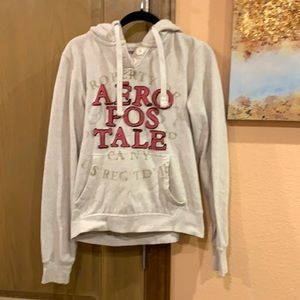 Grey Aeropostale hoodie Xl
